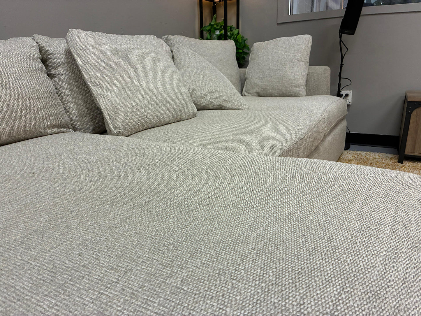 Crate & Barrel L-Shape Sectional Sofa