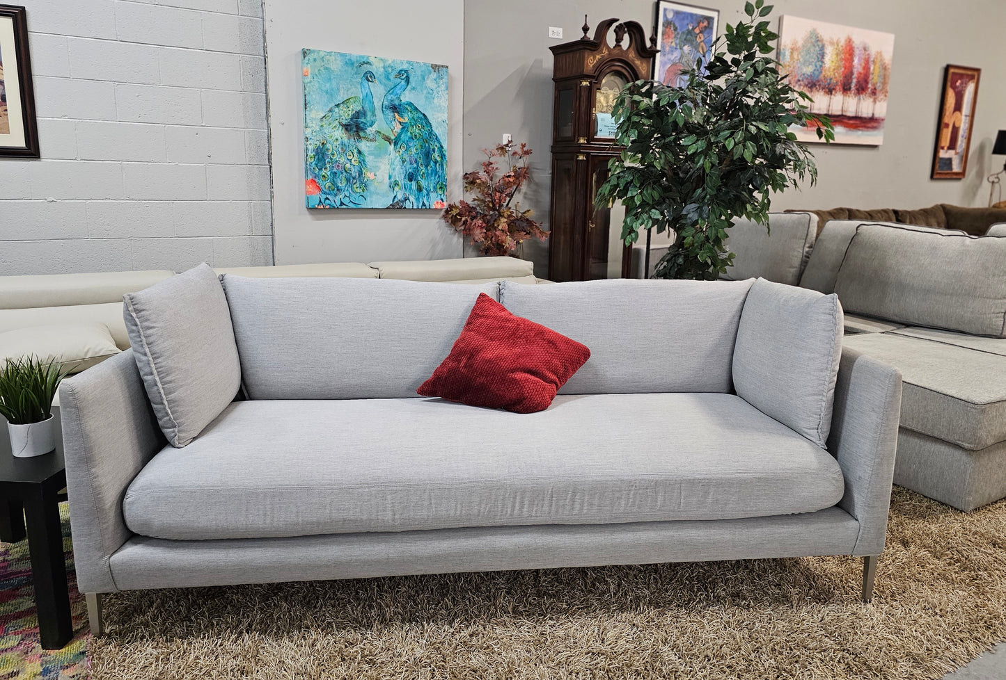 Room & Board – Lee Industries Modern Gray Sofa