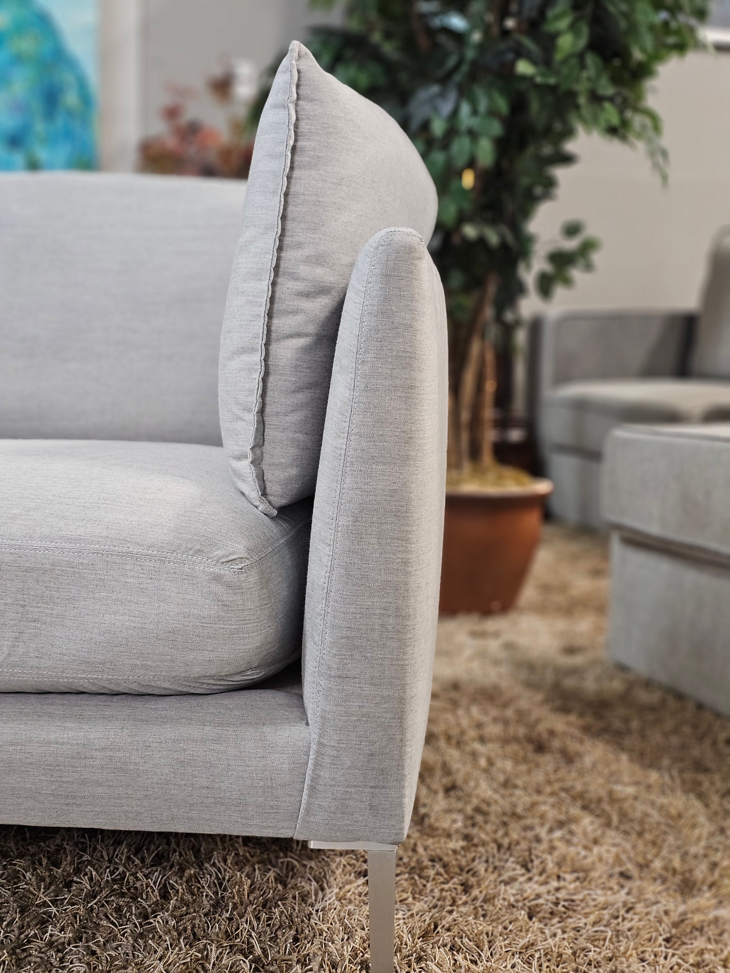 Room & Board – Lee Industries Modern Gray Sofa
