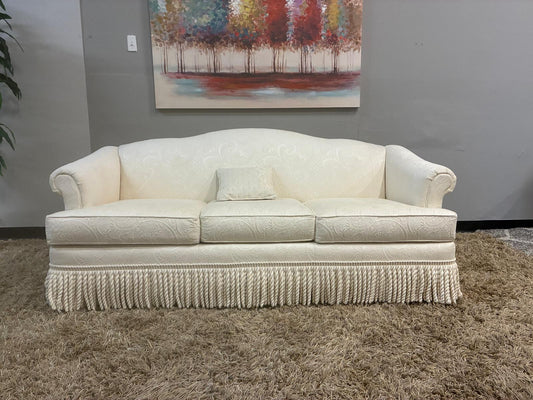 Palatine Furniture Ivory Traditional Sofa — Made in USA