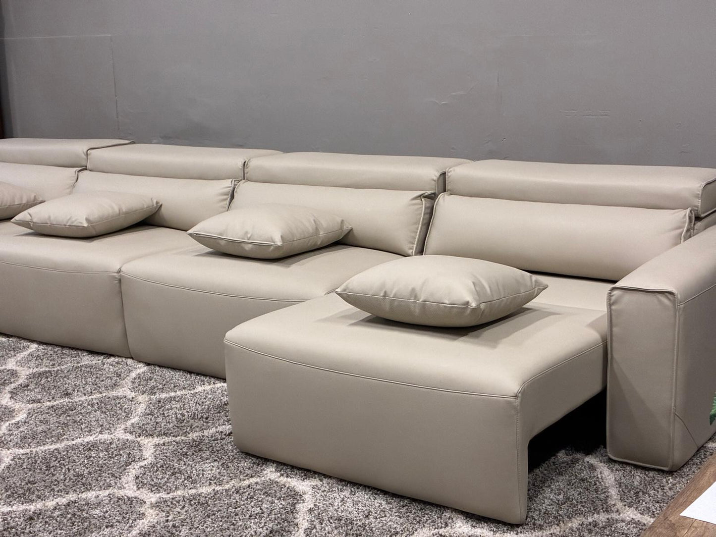 POVISON Remote-Controlled Modular Sectional Sofa