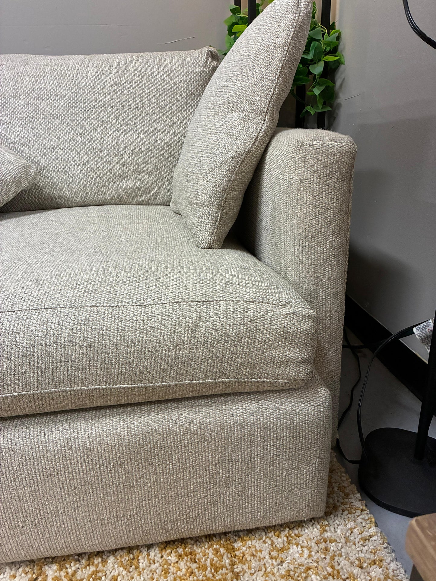Crate & Barrel L-Shape Sectional Sofa